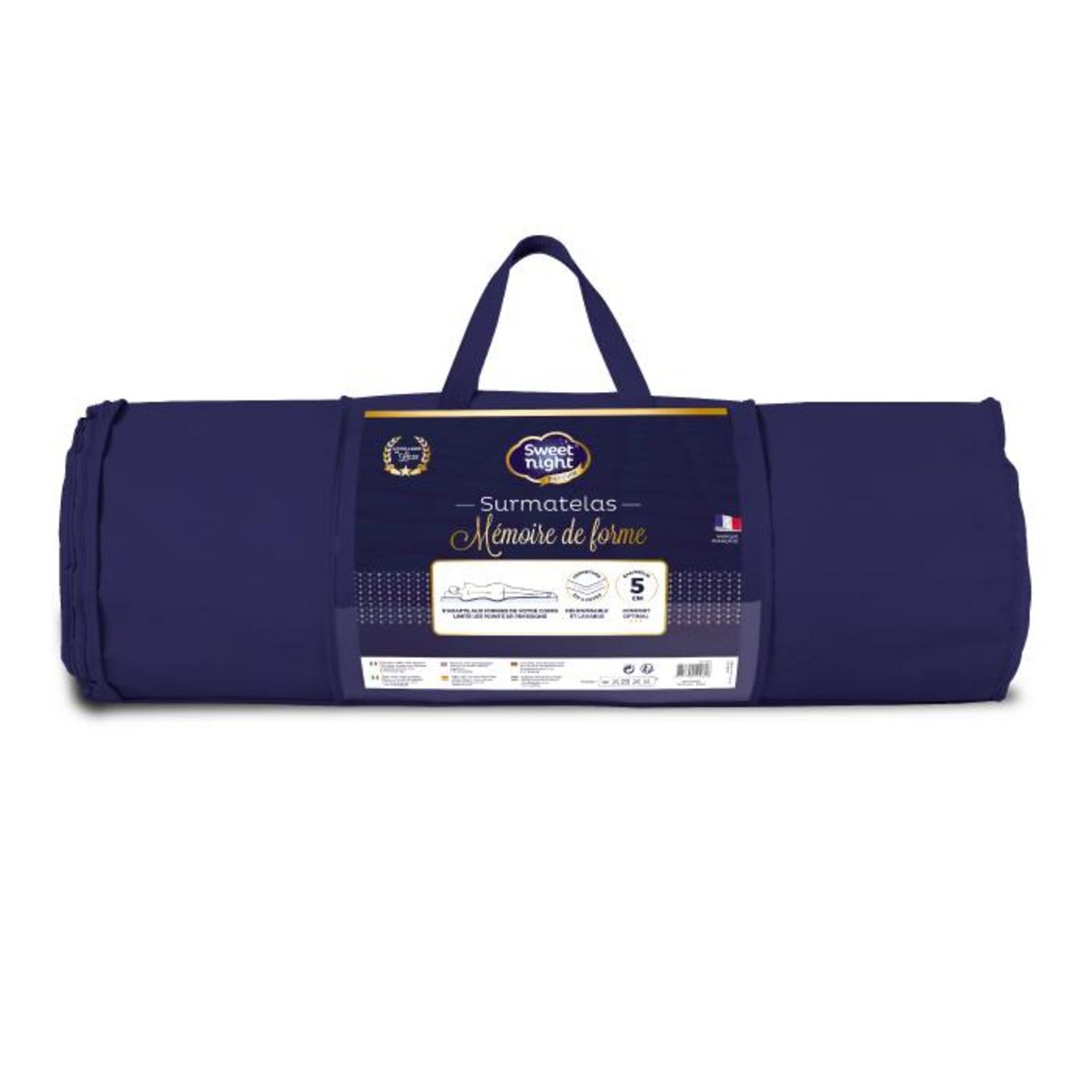 Sweetnight Surmatelas mémoire de forme épaisseur 5cm - QUALITE HOTELLERIE DE LUXE