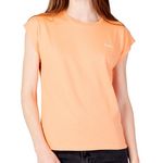 Pepe Jeans T shirt  Femme Pepe jeans Bloom. Coloris disponibles : Orange