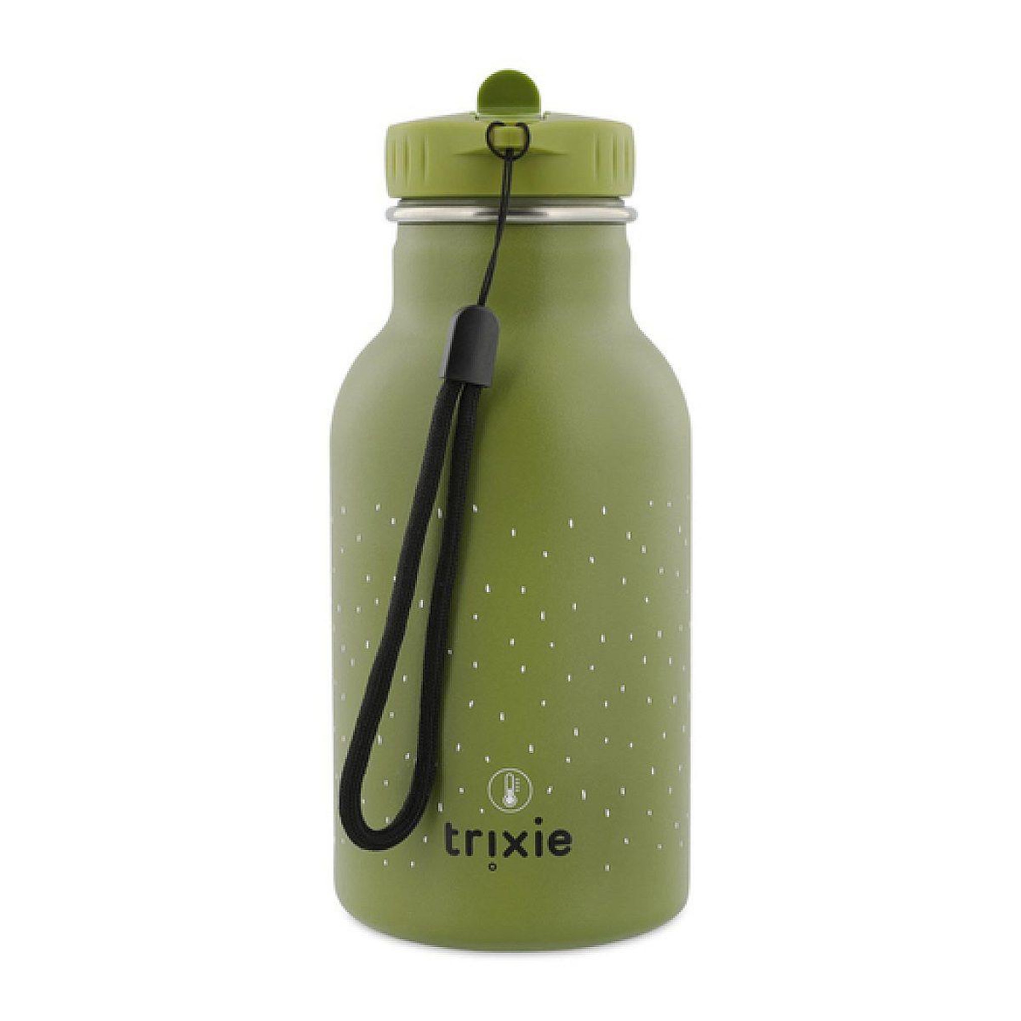 Voir la diapositive 2 : Trixie Gourde mr. Dino 350 ml acier inoxydable vert