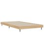 Voir la diapositive 5 : VIDAXL Cadre de lit sans matelas chene sonoma 90x200 cm