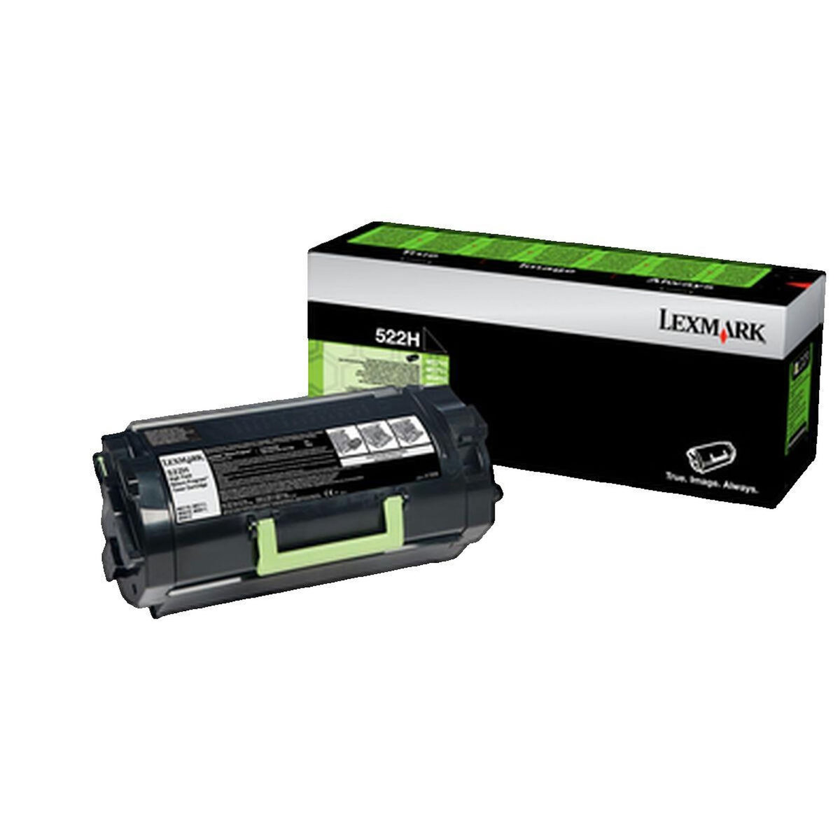 Lexmark Toner Lexmark 522H Noir Capacité 25 000 pages