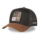 CAPSLAB Casquette trucker prenium Will E2. Coloris disponibles : Marron