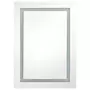 VIDAXL Armoire de salle de bain a miroir LED Blanc brillant 50x13x70cm