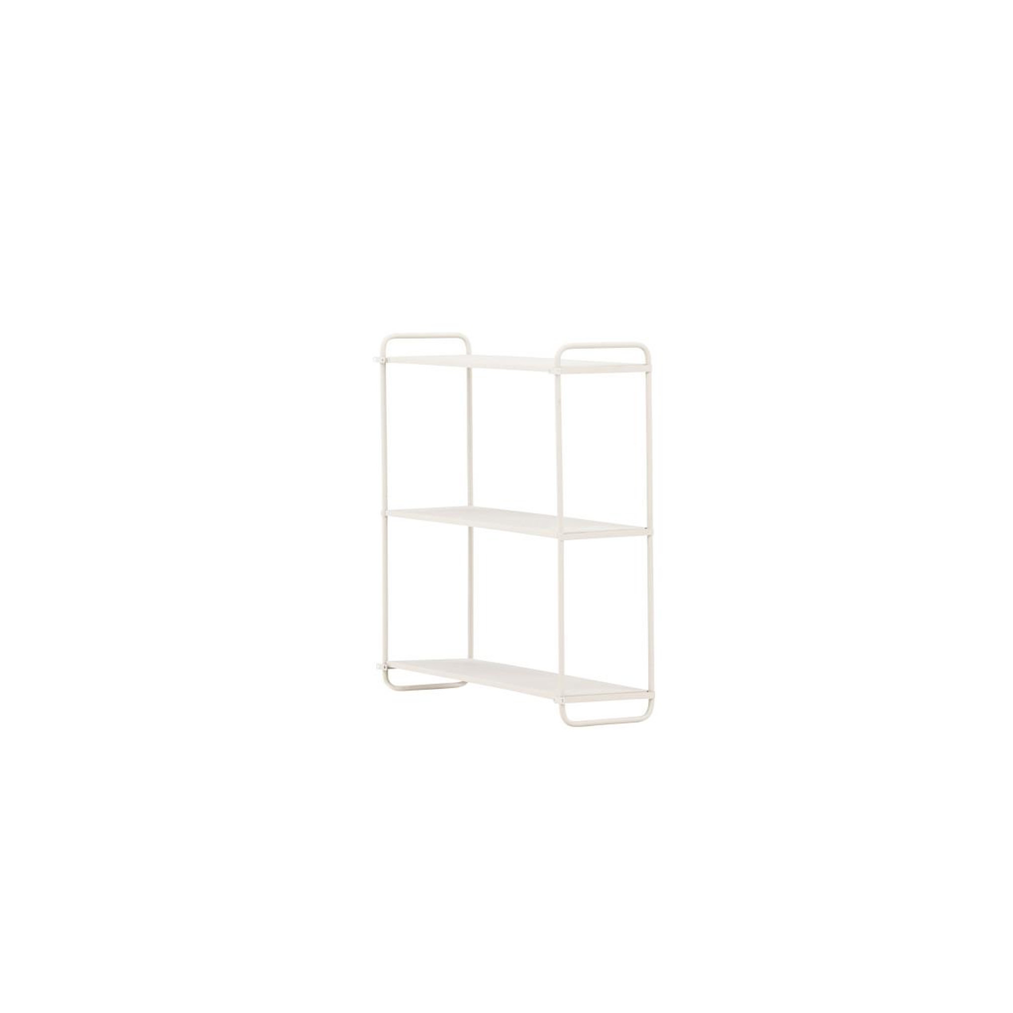 Voir la diapositive 4 : Paris Prix Étagère murale en métal  lyon  62cm beige