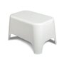 Toomax Table basse d'appoint en résine 59x 39x 36cm Blanche Avec couvercle Extérieur / Intérieur Jardin, Maison TOOMAX