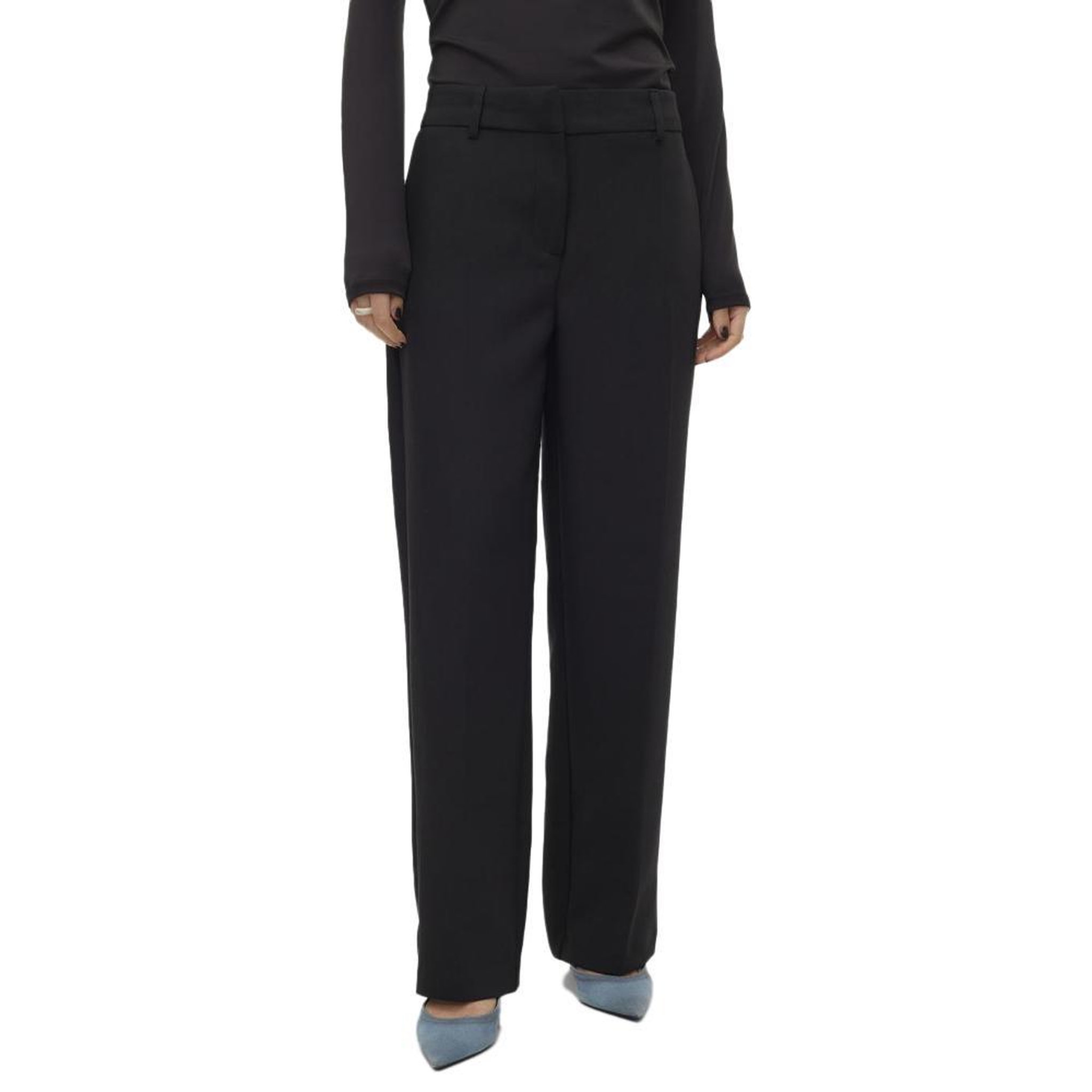 Vero Moda Pantalon  Femme Vero Moda Kine. Coloris disponibles : Noir