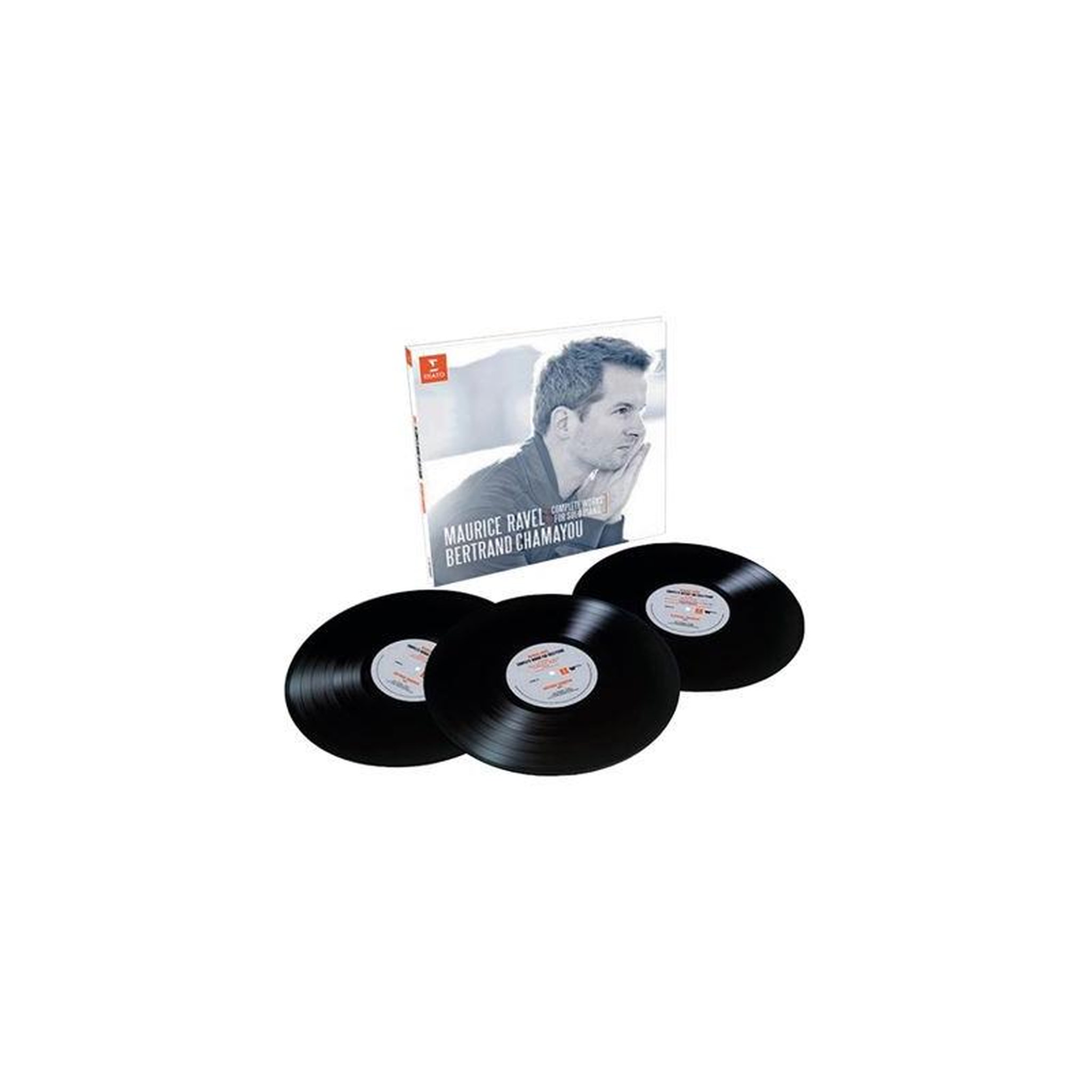 Vinyle bertrand chamayou – ravel, intégrale de l'œuvre pour piano seul, triple vinyle