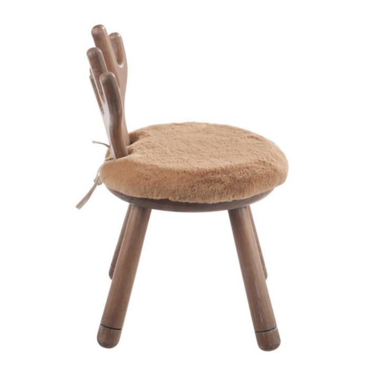 Paris Prix Chaise Enfant Design  Oreille Cerf  56cm Naturel