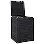 Voir la diapositive 4 : VIDAXL Composteur de jardin Noir 280 L Polypropylene