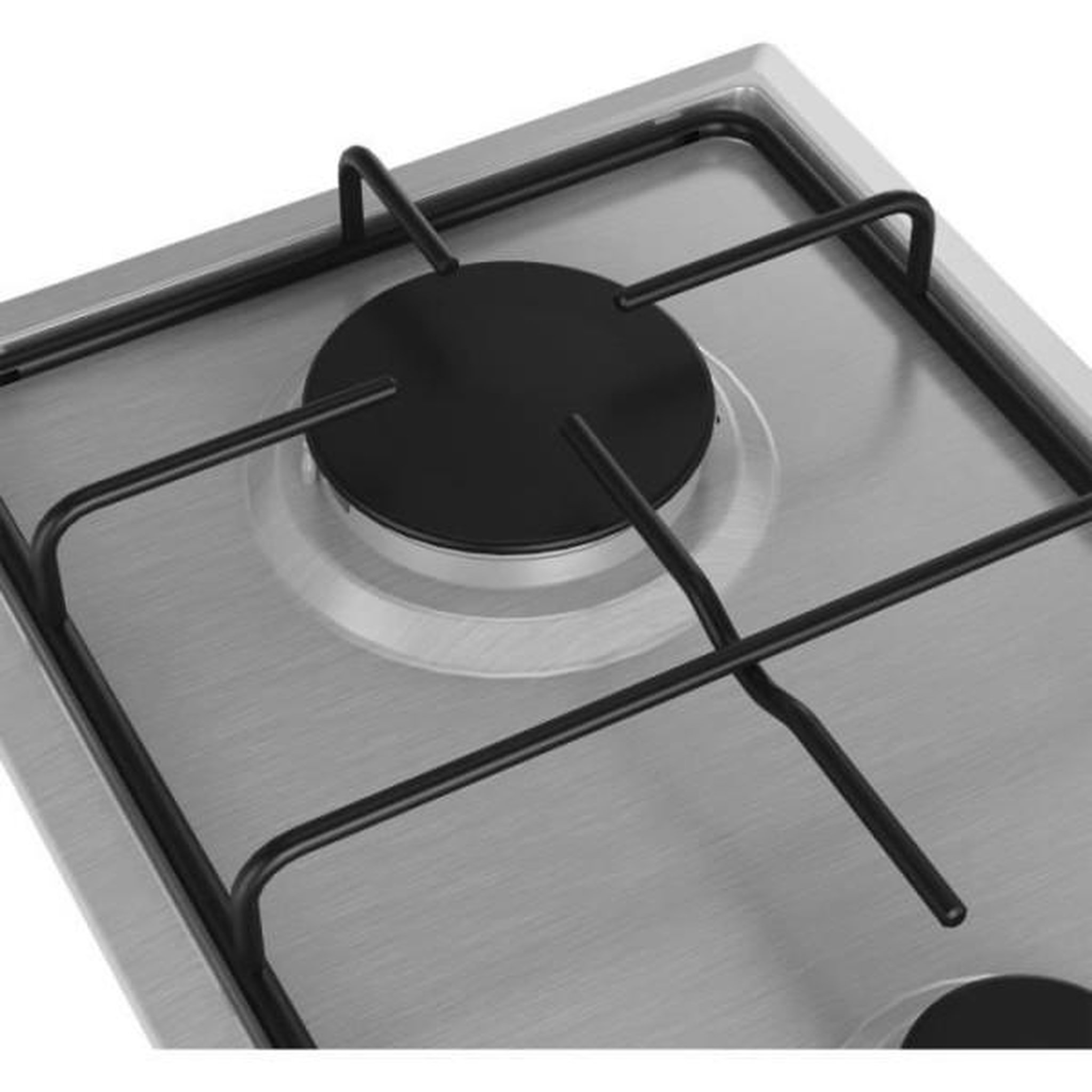 Voir la diapositive 6 : Beko Domino gaz 30cm 2 feux inox - hdcg32220fx