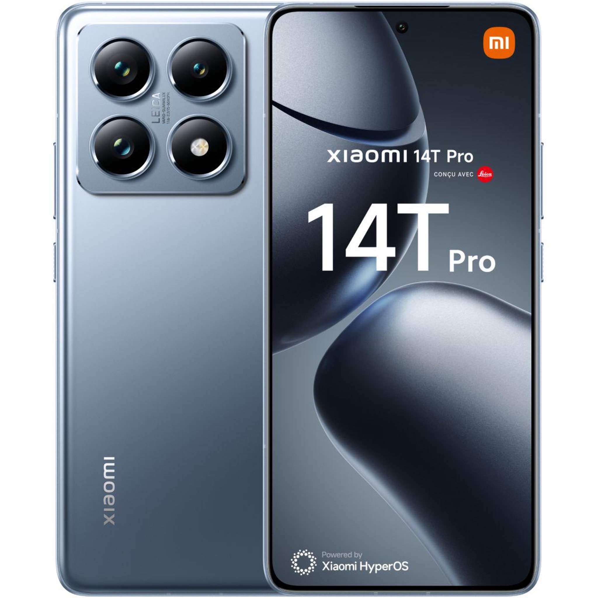 XIAOMI Smartphone 14T Pro conçu avec Leica Bleu 512Go