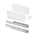 EMUCA SRL Tiroir extérieur Simplex 25kg hauteur 159mm -  profondeur 440mm -  acier -  peint en blanc