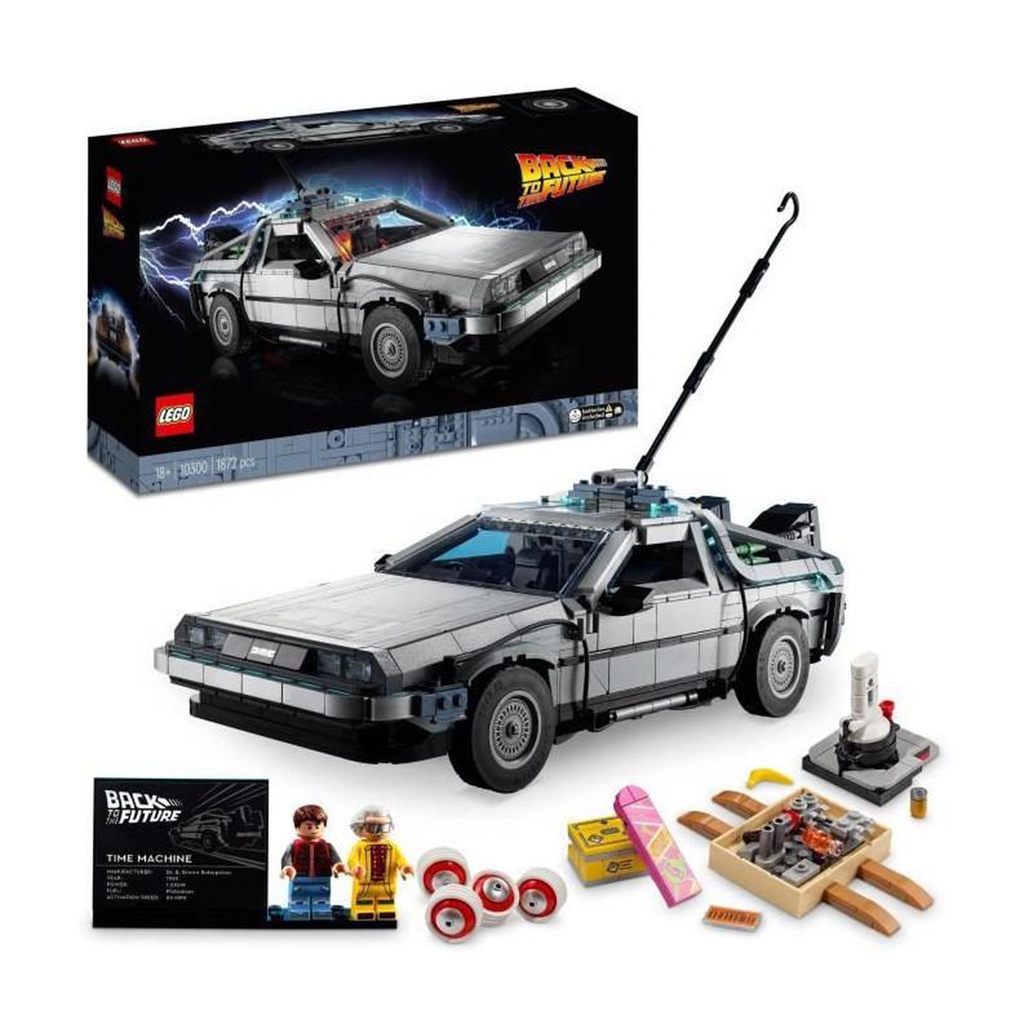 LEGO LEGO 10300 La machine a remonter le temps de Retour vers le futur