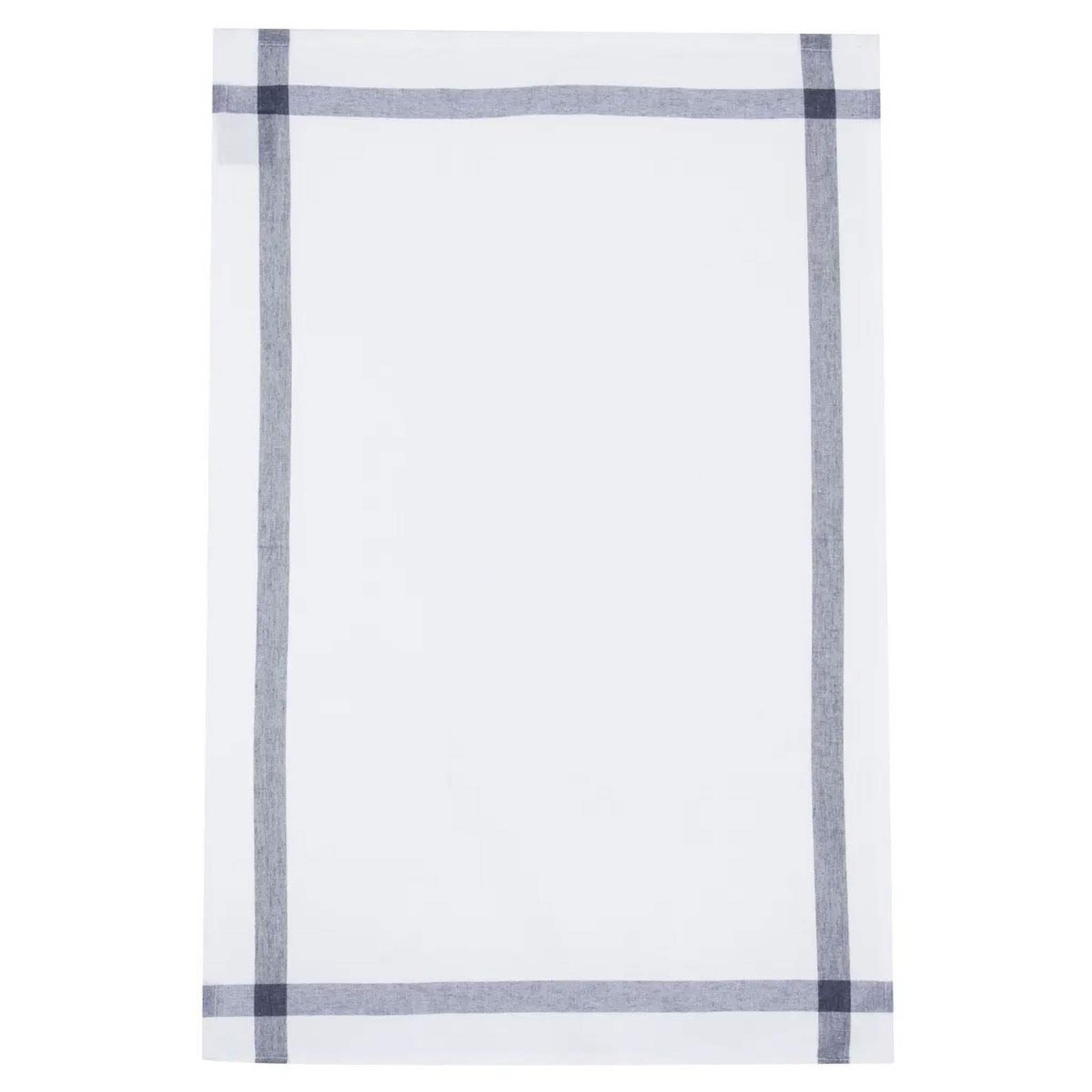 Voir la diapositive 4 : ATMOSPHERA Lot de 2 torchons de cuisine  traditionnel  70cm bleu