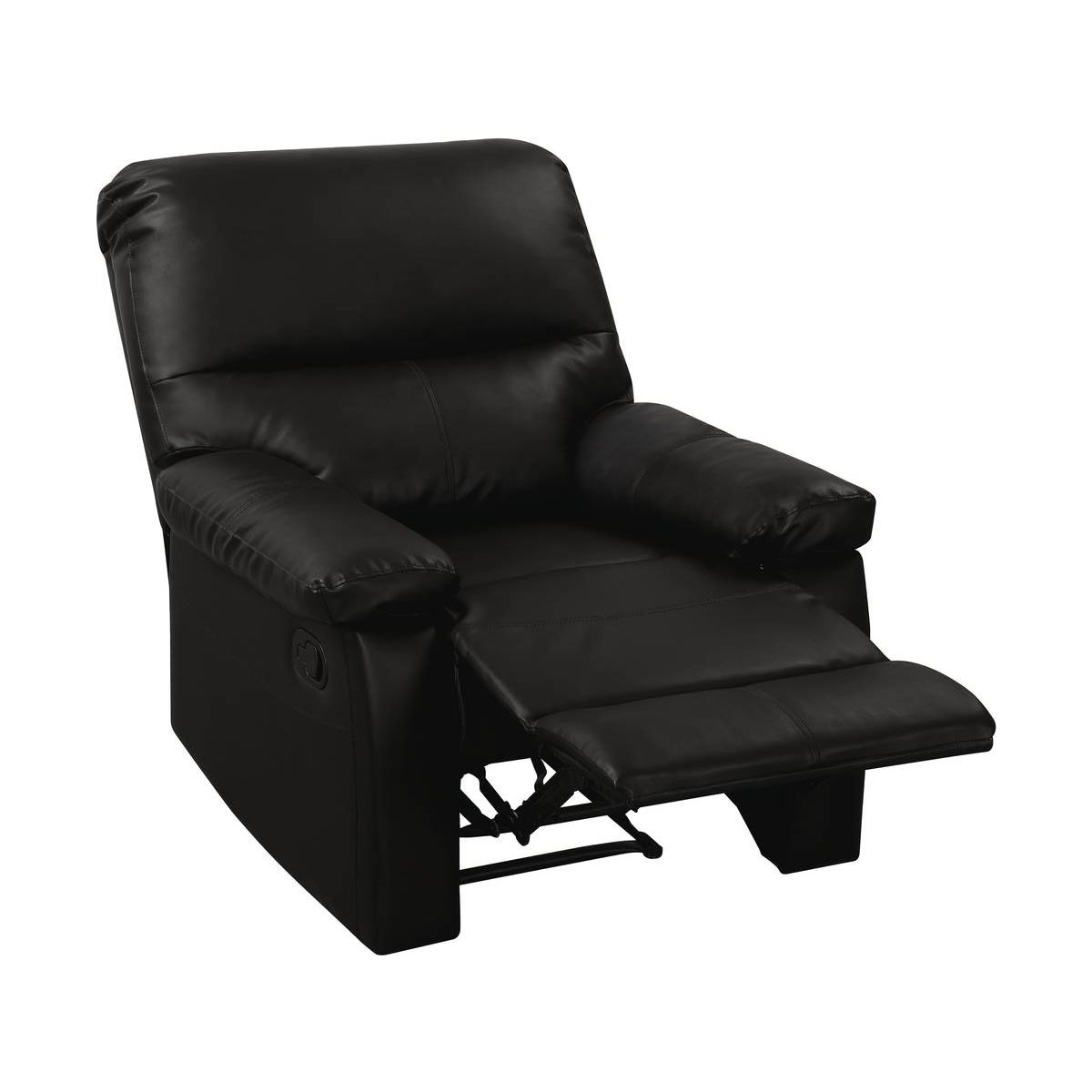 Habitat et Jardin Fauteuil relax  Lincoln  - 90 x 89 x 103 cm - Noir