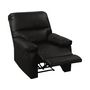 Voir la diapositive 3 : Habitat et Jardin Fauteuil relax  Lincoln  - 90 x 89 x 103 cm - Noir