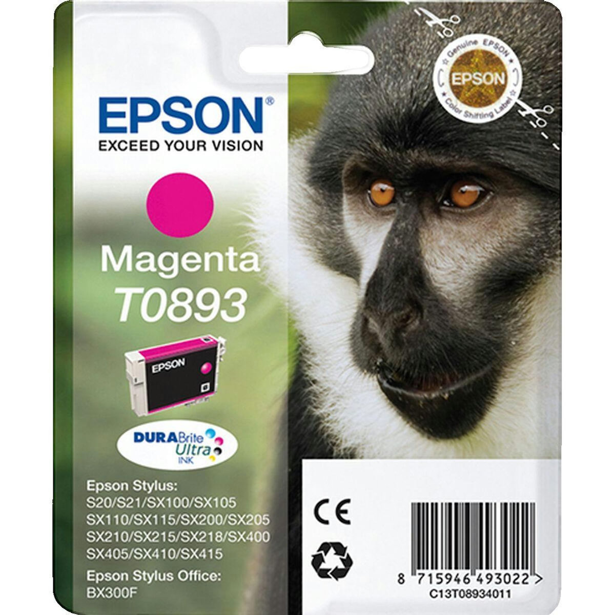 Epson Cartouche d'encre Epson T0893 Magenta