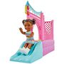 Voir la diapositive 4 : BARBIE Poupée Barbie Skipper aire de jeux 