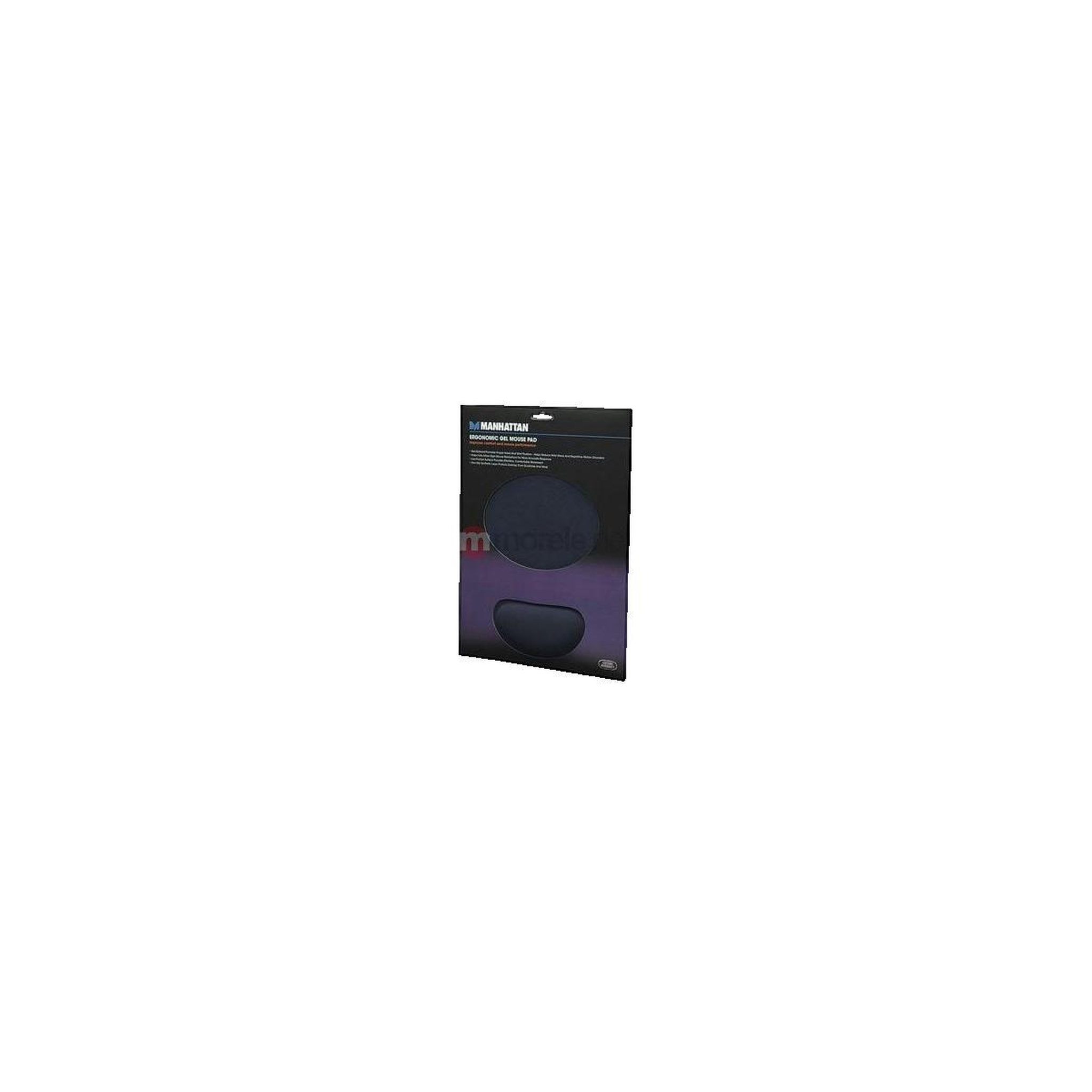 Voir la diapositive 3 : Manhattan Toy Tapis de souris Manhattan 427203 bleu ergonomique avec support en gel
