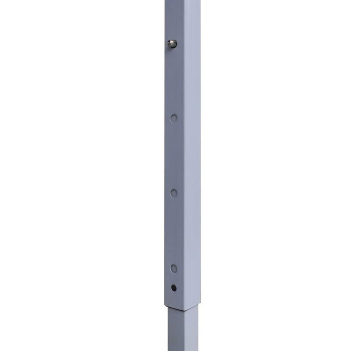 VIDAXL Tente de reception pliable professionnelle 3x3 m Acier Blanc