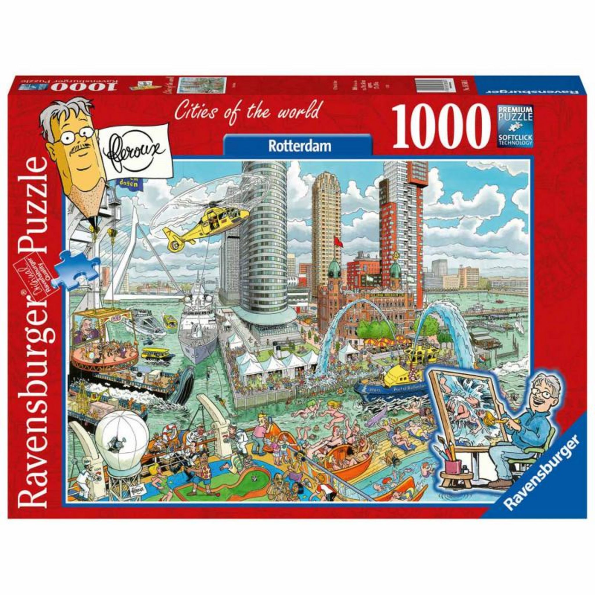Ravensburger Puzzle 1000 Teile „Fleroux Groningen“ - 70x50 Cm, Mit Antireflex Oberfläche