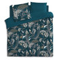 Voir la diapositive 4 : ATMOSPHERA Housse de couette 240x220 Art Paon + 2 taies 100% coton 57 fils