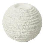 Paris Prix Chandelier Rond en Ciment  Creta  18cm Blanc