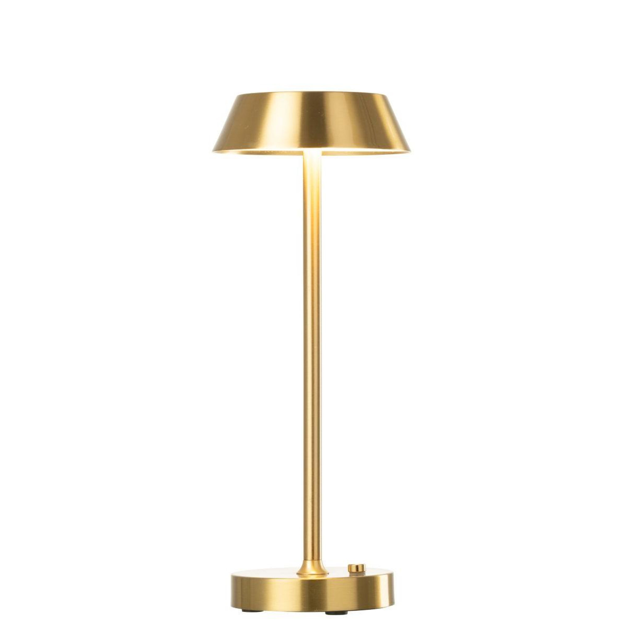 Voir la diapositive 2 : J-LINE Lampe à poser à led  noé  31cm doré