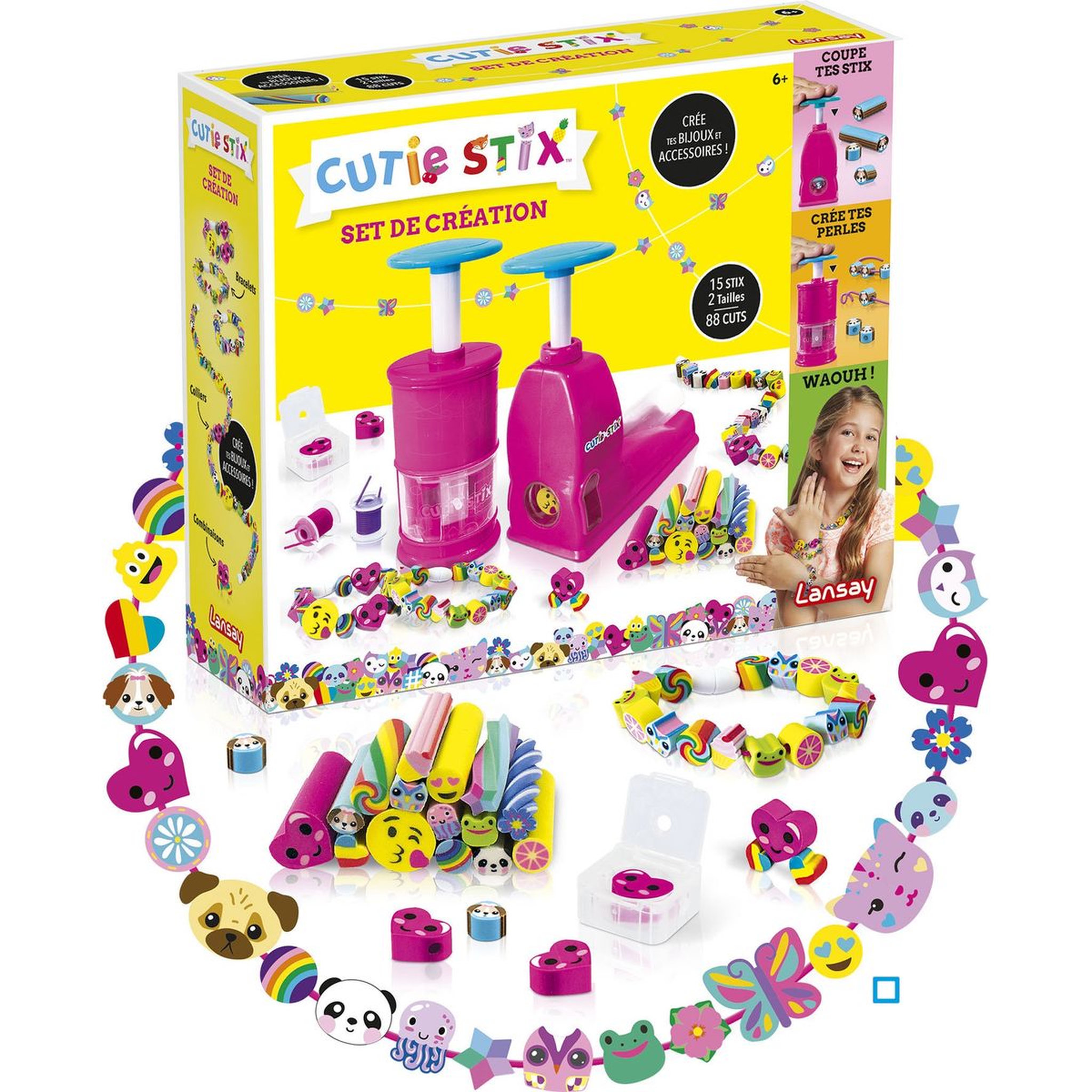 Voir la diapositive 7 : LANSAY Set de création cutie stix