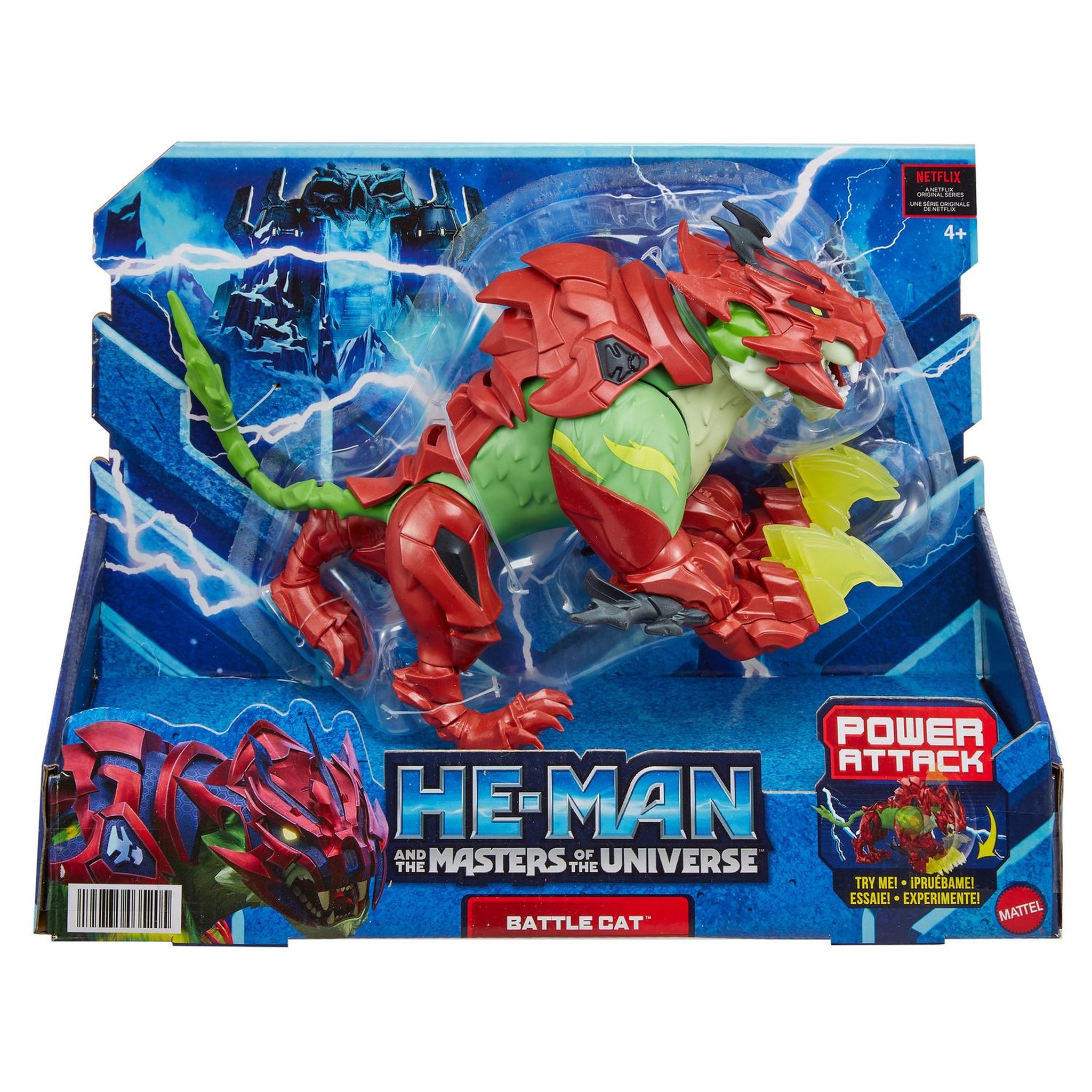 Voir la diapositive 1 : MATTEL Figurine Tigre de Combat - Les Maîtres de l'Univers