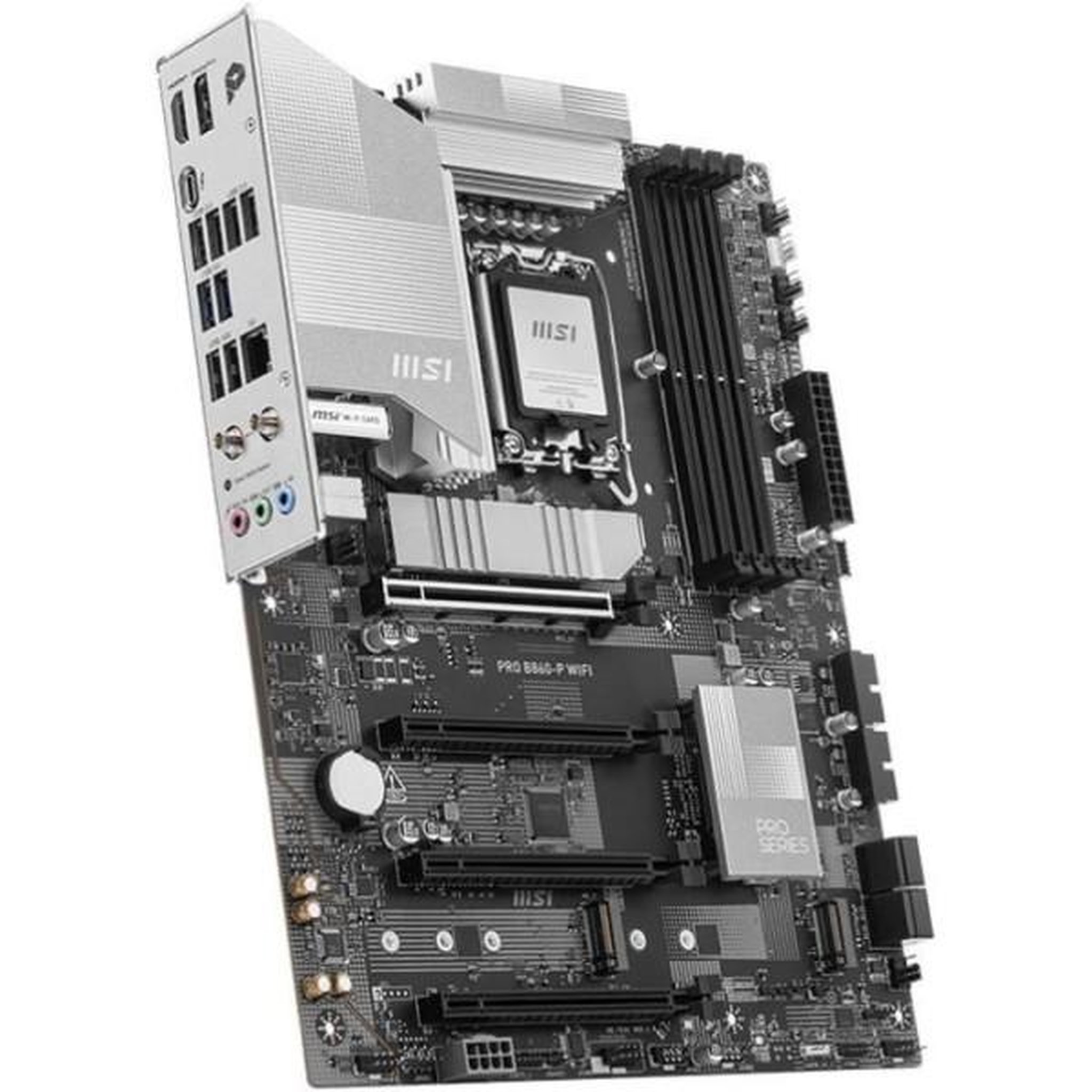 Voir la diapositive 3 : MSI Carte mere - MSI - PRO B860-P WIFI - LGA 1851 - DDR5-SDRAM - Wi-Fi 7 - ATX