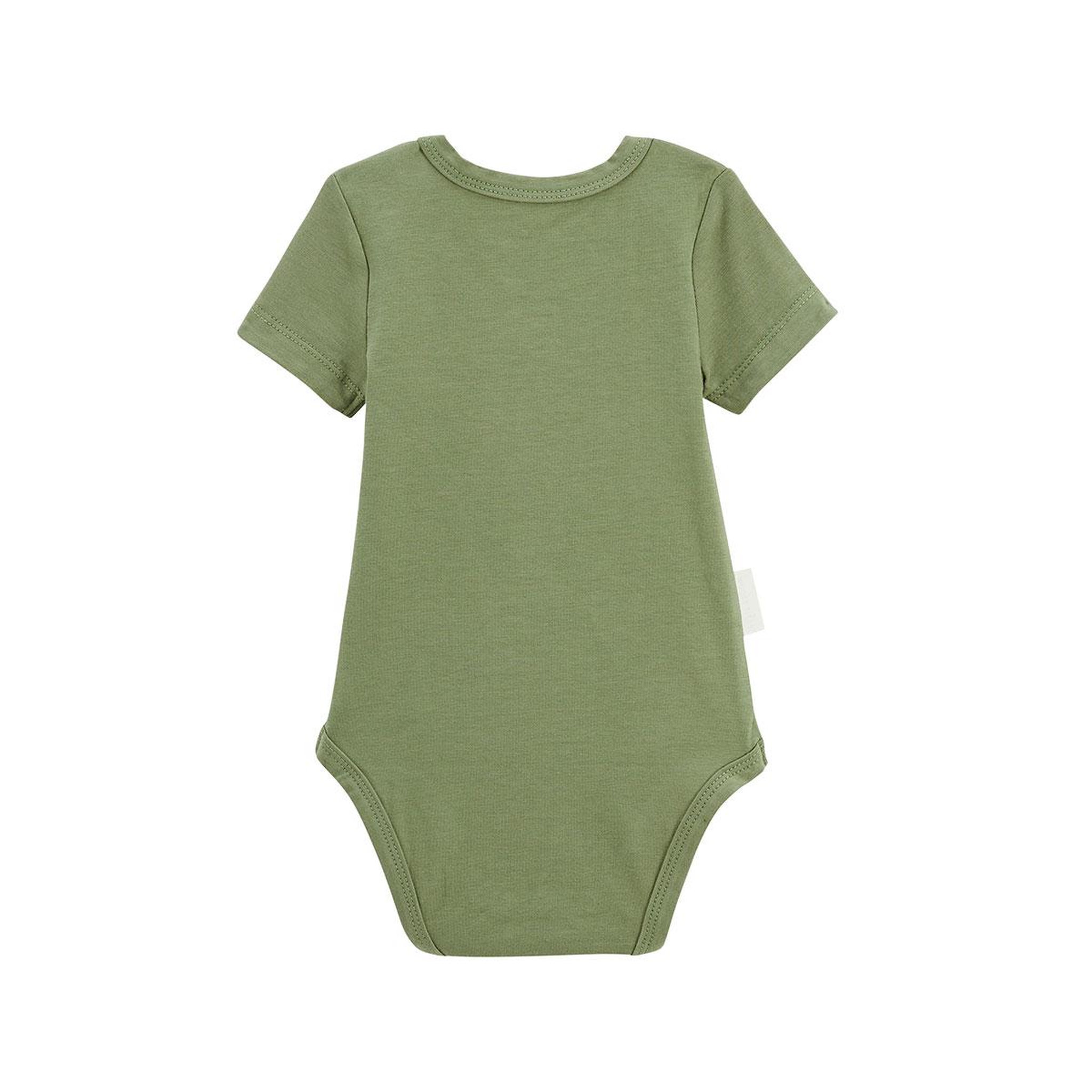 Voir la diapositive 5 : Petit Béguin Lot de 3 bodies bébé manches courtes gabin