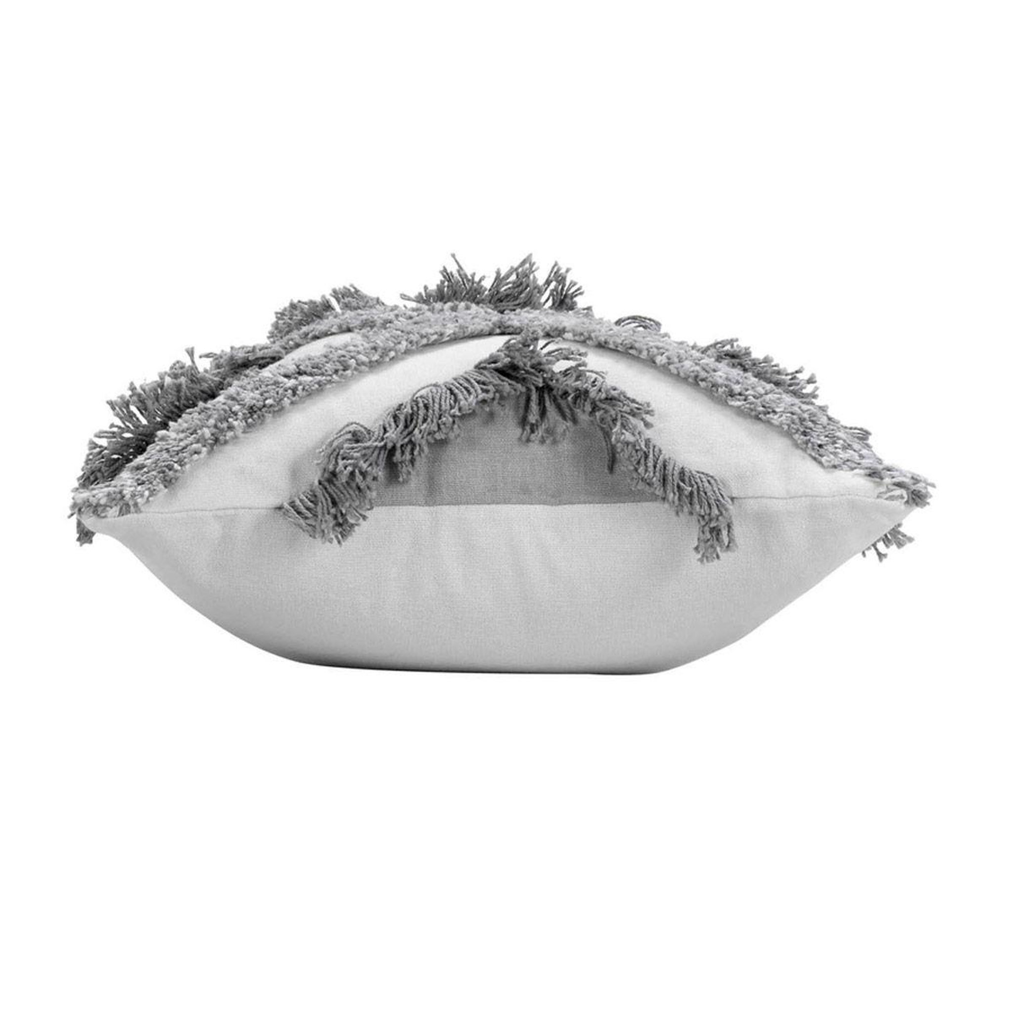 Voir la diapositive 2 : Douceur d'Intérieur Coussin déco  marissa  30x50cm gris