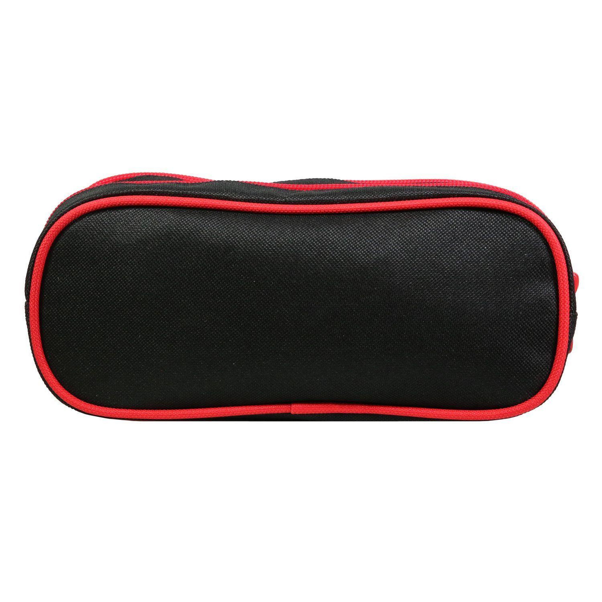 Voir la diapositive 4 : Bagtrotter BAGTROTTER Trousse scolaire 2 compartiments Marvel Spiderman Noire