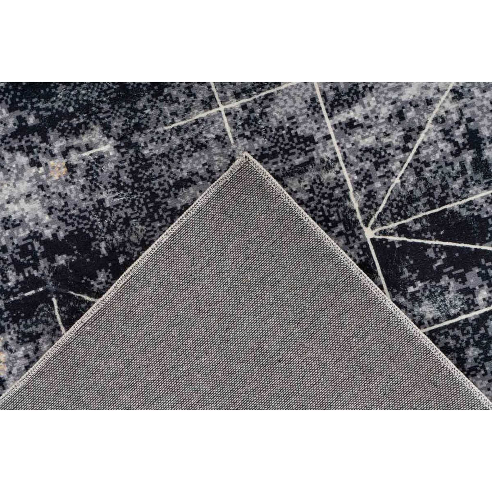Voir la diapositive 4 : Paris Prix Tapis Tissé à Poils Courts Vintage  Ilian VII  Gris