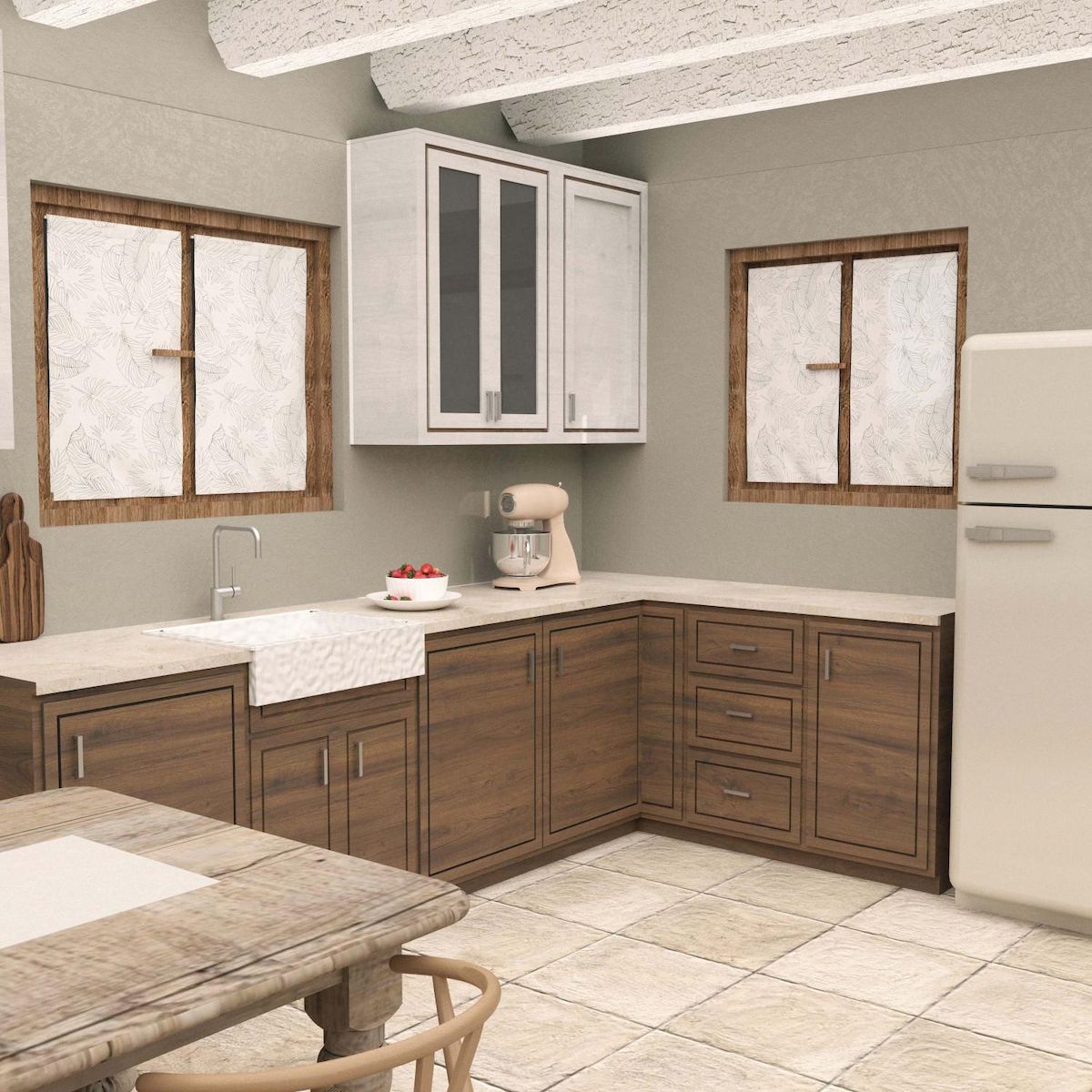 SOLEIL D'OCRE Paire de brise bise CELIA, par Soleil d'Ocre