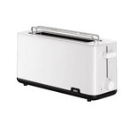 BRAUN Grille-pain Braun HT1110WH 8 niveaux de toastage, fonctions réchauffage et décongélation, compact