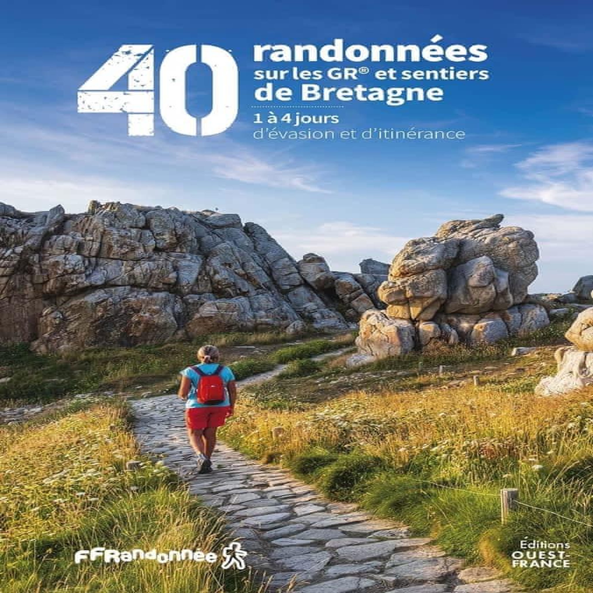 40 RANDONNEES SUR LES GR ET SENTIERS DE BRETAGNE. 1 A 4 JOURS D'EVASION ET D'ITINERANCE, Mérienne Patrick