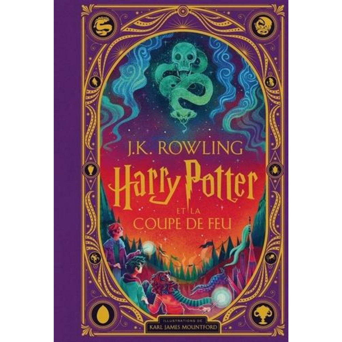 HARRY POTTER TOME 4 : HARRY POTTER ET LA COUPE DE FEU. EDITION ILLUSTREE, Rowling J.K.