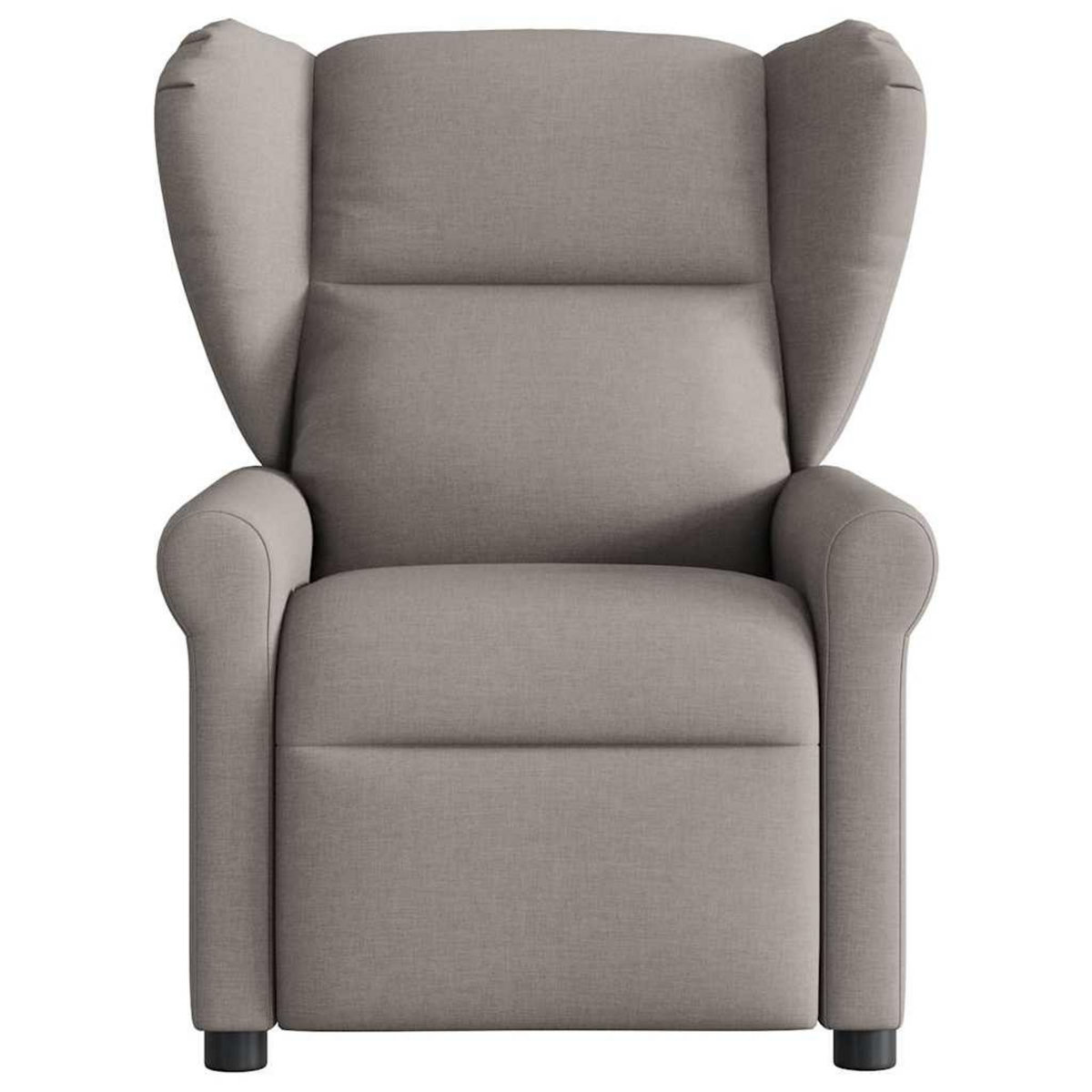 VIDAXL Fauteuil inclinable Taupe Tissu