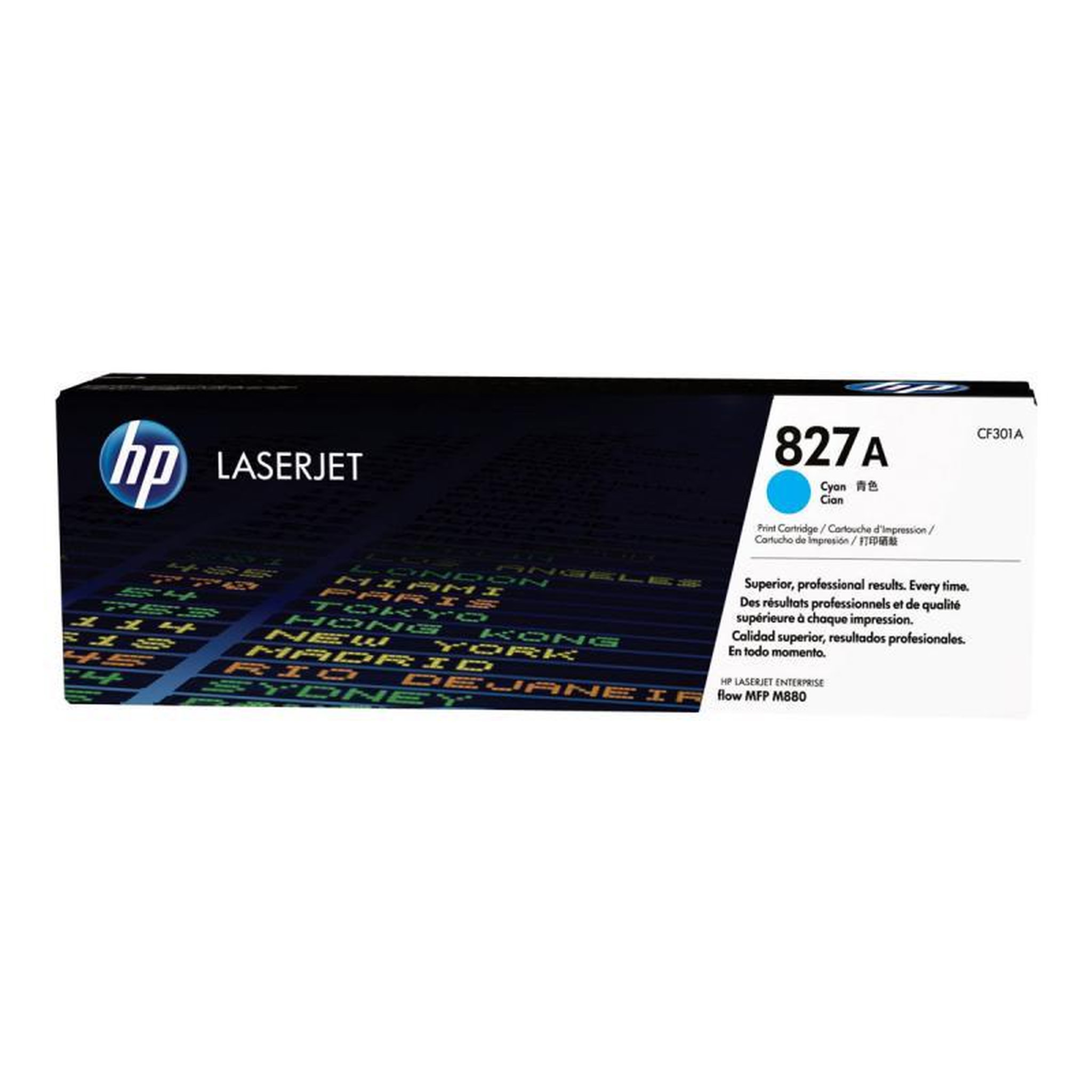 Voir la diapositive 2 : HP HP Cartridge No 827A HP827A HP 827A Cyan (CF301A)