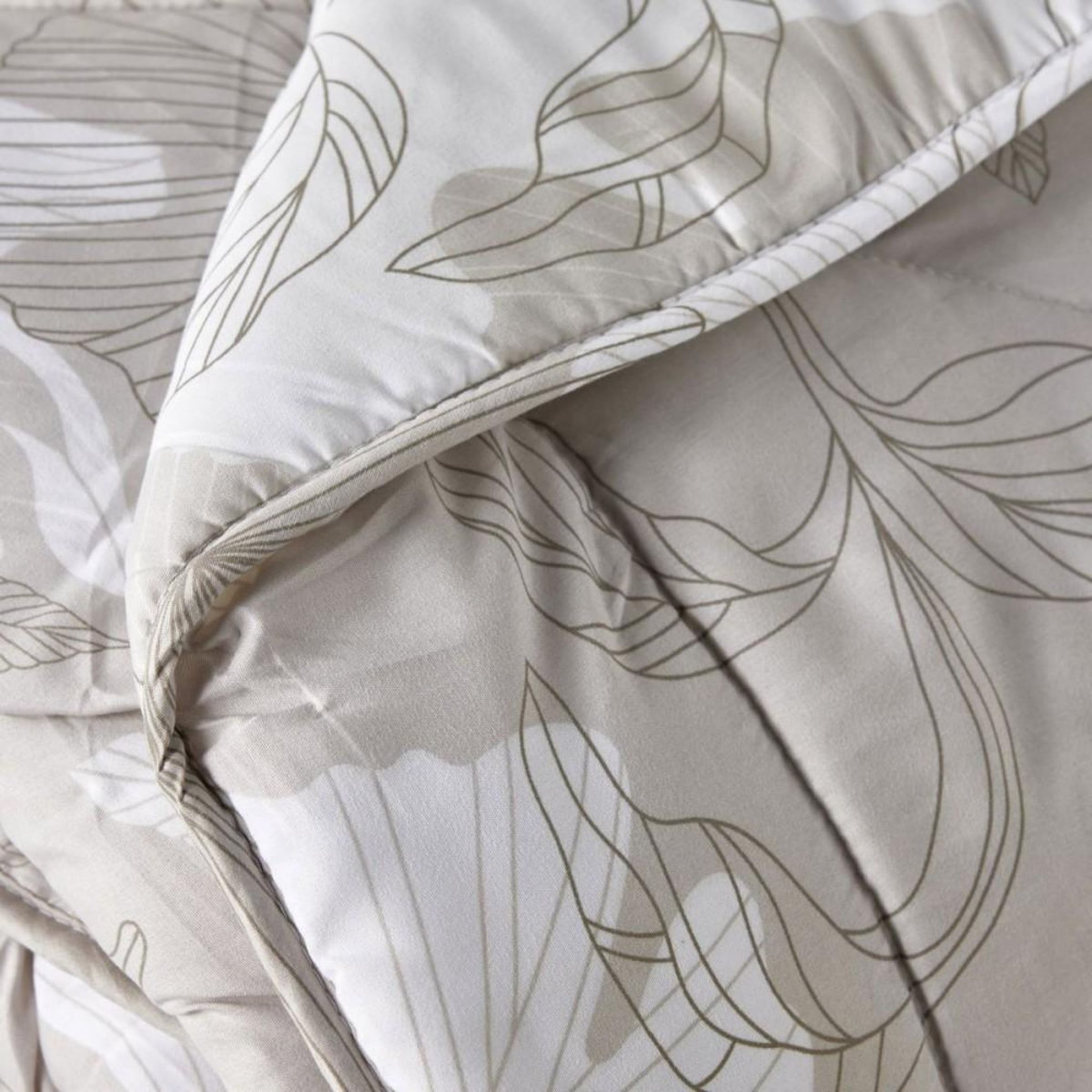 Today Couette imprimée 220x240 cm Today 1.4 feuilles gris