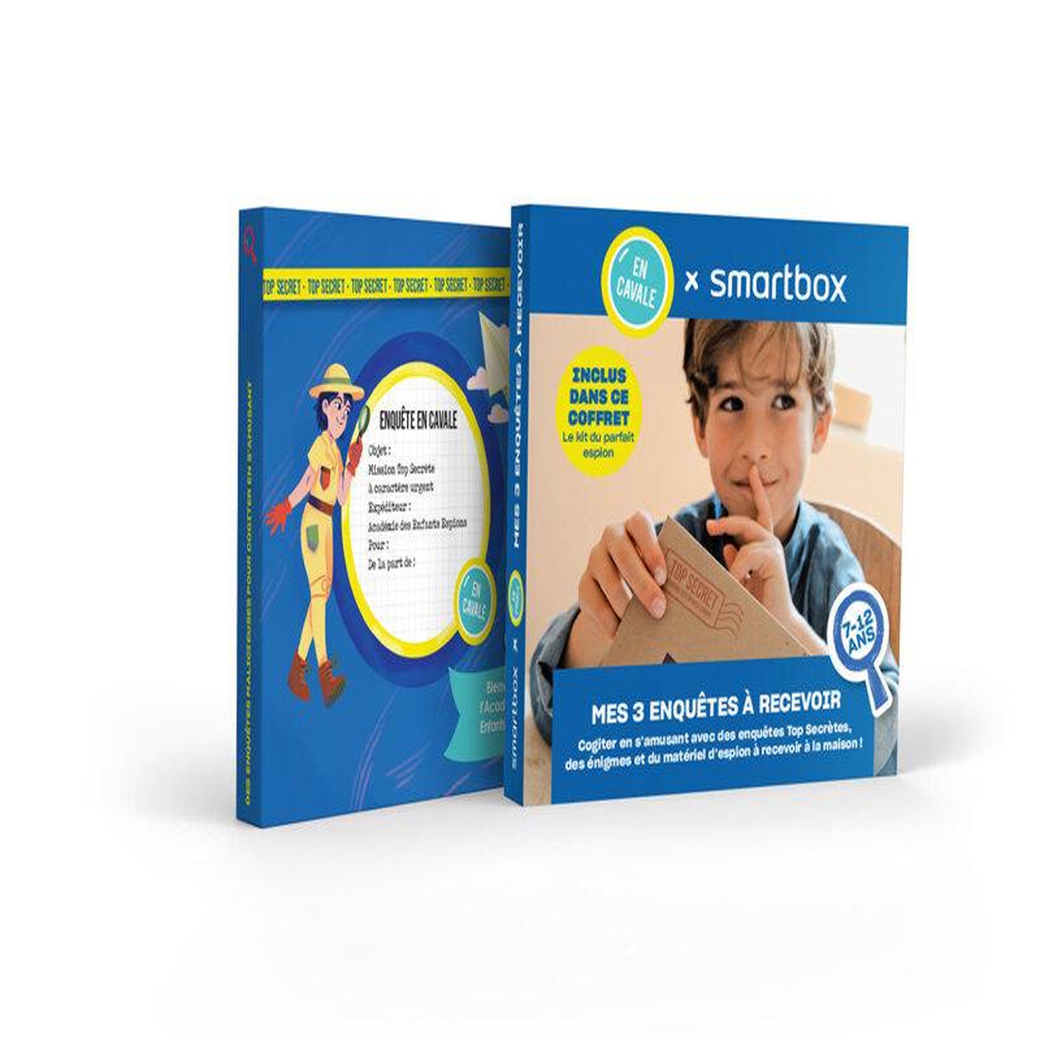 Voir la diapositive 3 : Smartbox 3 enquêtes pour un enfant de 7 à 12 ans à recevoir à la maison - coffret cadeau multi-thèmes