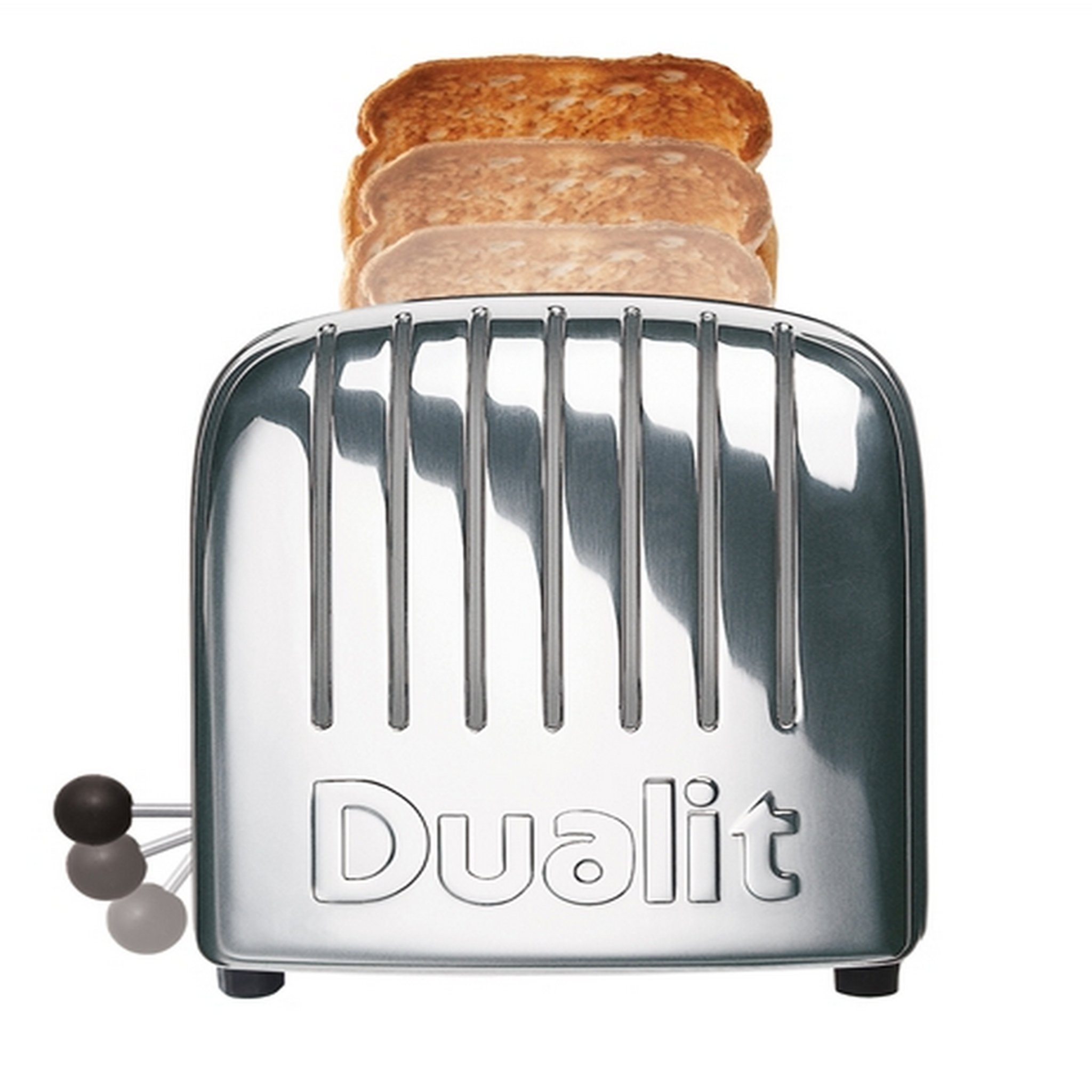 Voir la diapositive 4 : Dualit Grille-pain 2 fentes 1200w inox - 27030