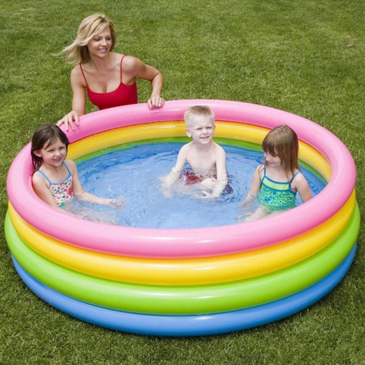 INTEX Piscine gonflable Intex Sunset Glow 168 x 46 cm