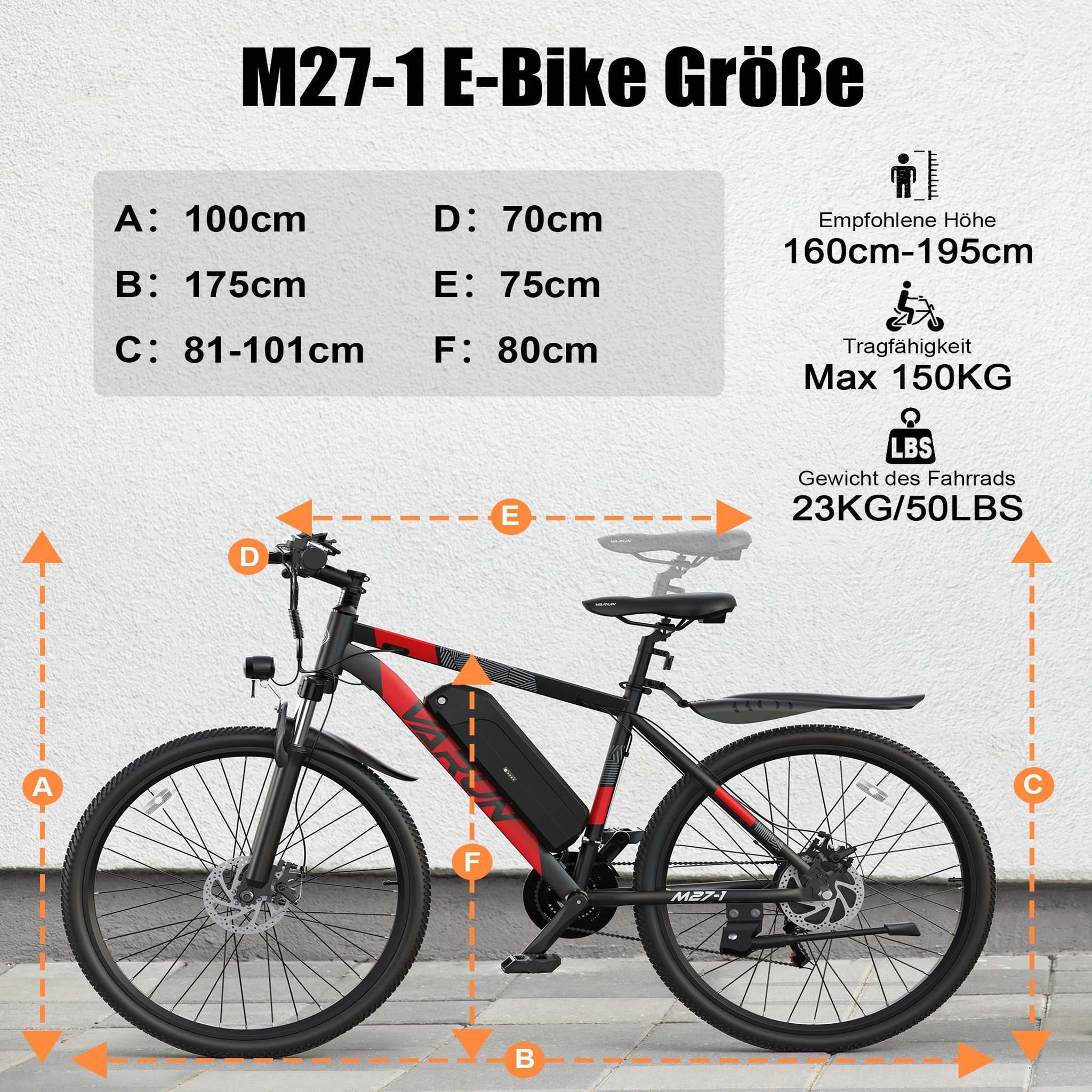Voir la diapositive 6 : VARUN Vtt électrique varun m27-1