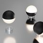 Voir la diapositive 2 : Lumisky Lampe de table design ALBEDO Noir Aluminium H12cm