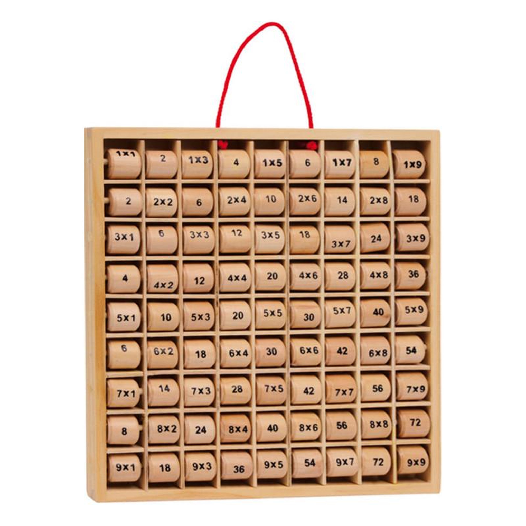 SMALL FOOT Small Foot - Wooden Multiplication Table 1x1 3459
