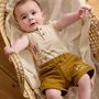 Voir la diapositive 6 : Petit Béguin Ensemble body bébé et short Costa