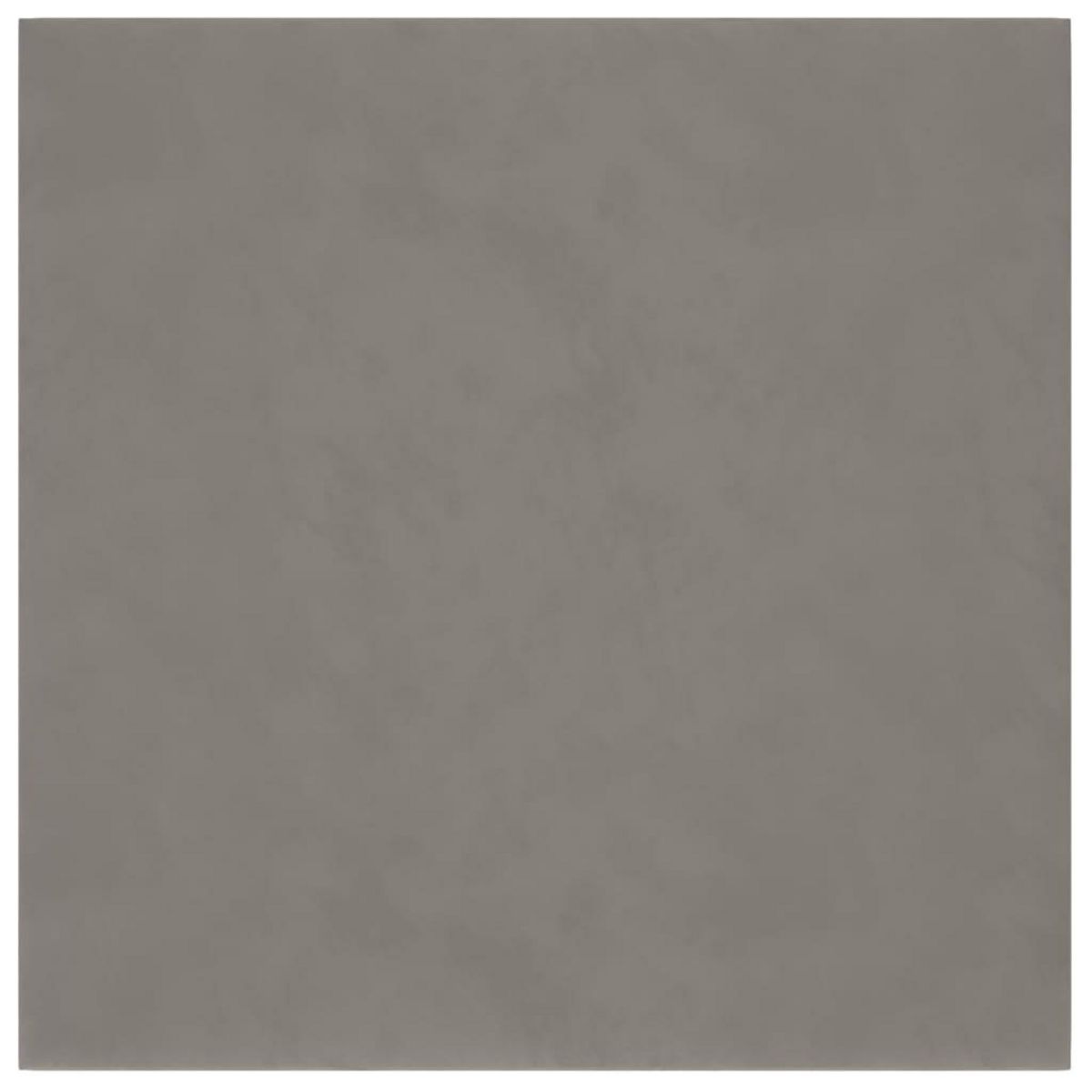VIDAXL Panneaux muraux 12 pcs Gris clair 30x30 cm Velours 1,08 m²